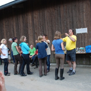 Gelaenderallye CV-Ponyfarm 2011 - Siegerehrung Jugendliche 01