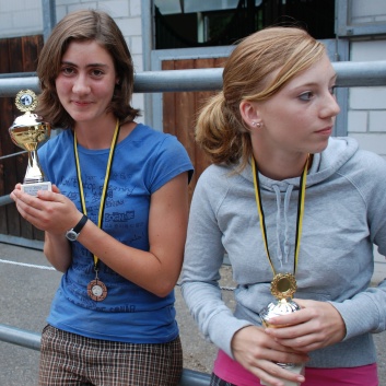 Gelaenderallye CV-Ponyfarm 2011 - Siegerehrung Jugendliche 05