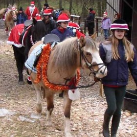Nikolausumzug der CV-Ponyfarm im Jahr 2004 - Galeriebild