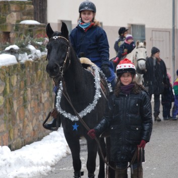 Nikolausumzug der CV-Ponyfarm im Jahr 2010 - 13