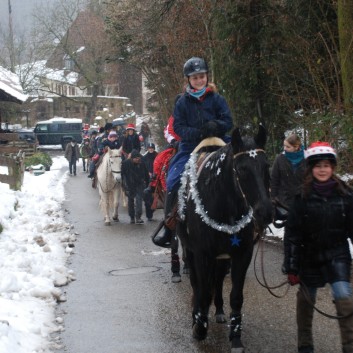 Nikolausumzug der CV-Ponyfarm im Jahr 2010 - 14
