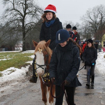 Nikolausumzug der CV-Ponyfarm im Jahr 2010 - 16