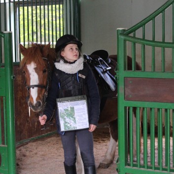 Orientierungsritt der CV Ponyfarm im April 2017 - 01