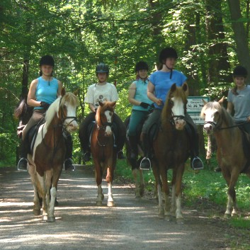 Tagesritt der CV-Ponyfarm Mai 2005
