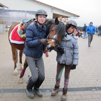 Weihnachtsfeier 2016 mit Ponys und Pferden 09