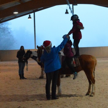 Weihnachtsfeier 2016 mit Ponys und Pferden 45