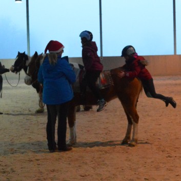 Weihnachtsfeier 2016 mit Ponys und Pferden 46